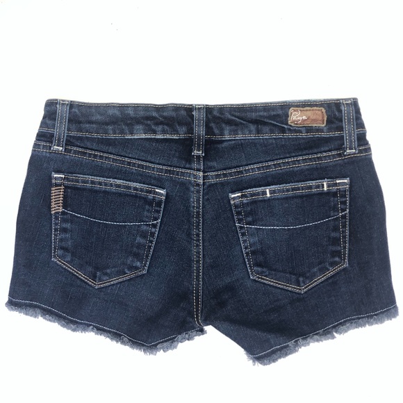 Paige Denim Short Shorts 26 - Picture 3 of 4